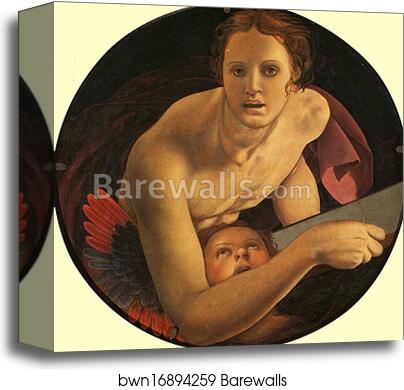 St. Matthew the Evangelist by Jacopo Carrucci, Known As Pontormo, Canvas Print St. Matthew the Evangelist by Jacopo Carrucci, Known As Pontormo, Canvas Print