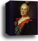 Portrait of Princess T. A. Trubetzkaya by Aleksey Antropov, Canvas Print