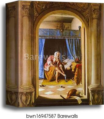 The Morning Toilet by Jan Steen, Canvas Print
