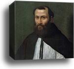 Portrait of a Dominican Monk by Sofonisba Anguissola, Canvas Print