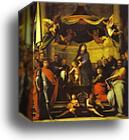 The Mystic Marriage of St. Catherine by Fra Bartolommeo, Canvas Print