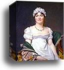 Portrait of Countess Daru by Jacques-Louis David, Canvas Print