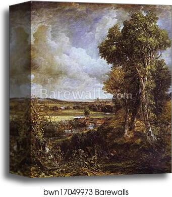 Dedham Vale by John Constable, Canvas Print
