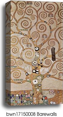 The Tree of Life, Stoclet Frieze by Gustav Klimt, Canvas Print The Tree of Life, Stoclet Frieze by Gustav Klimt, Canvas Print