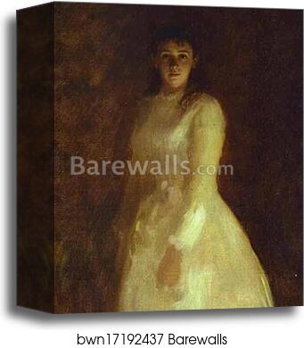 Portrait of a Woman by Ivan Kramskoy, Canvas Print