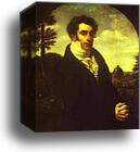 Portrait of the Prince A. M. Golitzin by Orest Kiprensky, Canvas Print