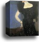 Portrait of Rose von Rosthorn-Friedmann by Gustav Klimt, Canvas Print