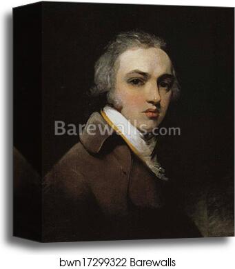Self Portrait as a Young Man by Sir Thomas Lawrence, Canvas Print