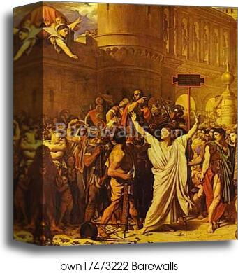 Martyrdom of St. Symphorien by Jean-Auguste-Dominique Ingres, Canvas Print Martyrdom of St. Symphorien by Jean-Auguste-Dominique Ingres, Canvas Print