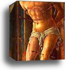 St. Sebastian by Cosmè Tura (A.K.A. Cosimo Tura), Canvas Print