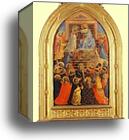 The Coronation of the Virgin by Fra Angelico, Canvas Print