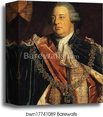 William Augustus, Duke of Cumberland. Detail by Sir Joshua Reynolds, Canvas Print William Augustus, Duke of Cumberland. Detail by Sir Joshua Reynolds, Canvas Print