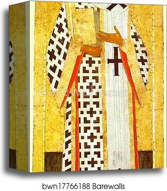 St. Gregory the Theologian by Dionisii (Dionysius), Canvas Print