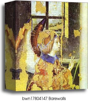 The Annunciation by Antonello Da Messina, Canvas Print