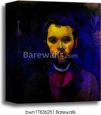 Portrait of William Molard by Paul Gauguin, Canvas Print