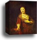 Saskia at Her Toilet by Rembrandt Harmenszoon Van Rijn, Canvas Print