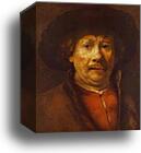 Self-Portrait by Rembrandt Harmenszoon Van Rijn, Canvas Print