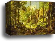 View of Valaam Island. Kukko by Ivan Shishkin, Canvas Print