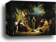 Homer Reciting His Poems by Sir Thomas Lawrence, Canvas Print