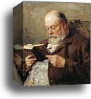 Portrait of the Academician Ivan Yanzchulo by Vladimir Makovsky, Canvas Print