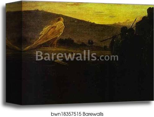 Harbingers of the Resurrection by Nikolay Gay, Canvas Print