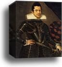 Portrait of a Soldier by Sofonisba Anguissola, Canvas Print
