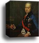 Portrait of A. P. Melgunov by Dmitry Levitzky, Canvas Print