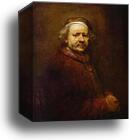 Self-Portrait by Rembrandt Harmenszoon Van Rijn, Canvas Print