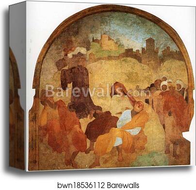 The Agony in the Garden by Jacopo Carrucci, Known As Pontormo, Canvas Print