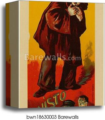 Les représentations de "Mévisto" à la Scala by Maximilien Luce, Canvas Print Les représentations de "Mévisto" à la Scala by Maximilien Luce, Canvas Print