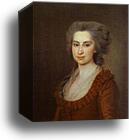 Portrait of Countess N. F. Vorontsova by Dmitry Levitzky, Canvas Print