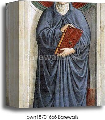 St. Monica by Benozzo Gozzoli, Canvas Print