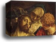 Lamentation of Christ. Detail by Paolo Veronese, Canvas Print