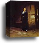 Portrait of the Artist Julio Asensio by Francisco De Goya Y Lucientes, Canvas Print
