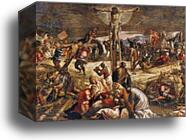 Crucifixion by Jacopo Robusti, Called Tintoretto, Canvas Print