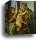 The Virgin and Child with the Infant St. John by Alessandro Botticelli, Canvas Print