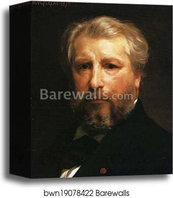 Self-Portrait by William-Adolphe Bouguereau, Canvas Print