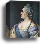 Portrait of Catherine II the Great by Aleksey Antropov, Canvas Print