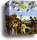 Baptism of Christ in the Jordan by Giovanni Battista Cima, Called Cima Da Conegliano, Canvas Print