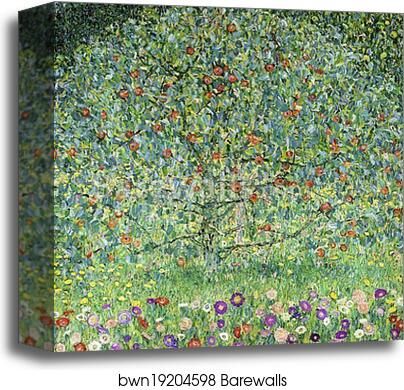 Apple Tree I by Gustav Klimt, Canvas Print