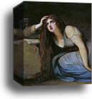 Lady Hamilton as Mary Magdalene by George Romney, Canvas Print