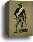 U. S. Soldier, Spanish-American War by Frederic Remington, Canvas Print