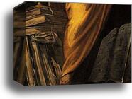Philosopher. Detail by Jacopo Robusti, Called Tintoretto, Canvas Print