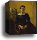 Portrait of Anna Zhdanovich by Pavel Fedotov, Canvas Print