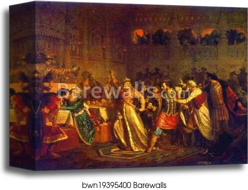 Great Duchess Sophia Vitovna by Pavel Tchistyakov, Canvas Print