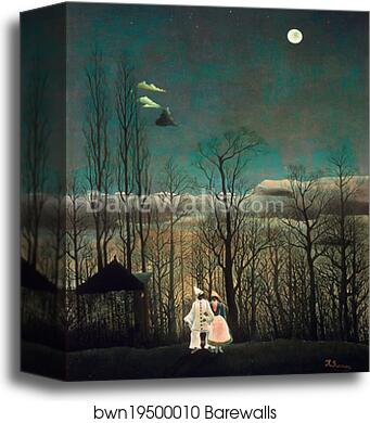 Carnival Evening by Henri Rousseau, Canvas Print