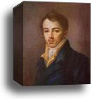 Portrait of M. A. Fonvizin by Alexey Venetsianov, Canvas Print