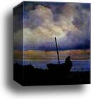 View of the Coast Near St. Petersburg by Ivan Aivazovsky, Canvas Print