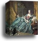 Portrait of Madame de Pompadour by François Boucher, Canvas Print