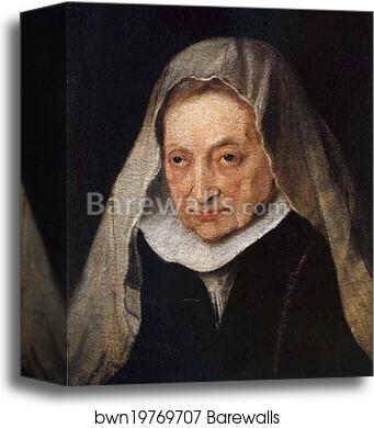 Portrait of Sofonisba Anguissola by Sir Anthony Van Dyck, Canvas Print Portrait of Sofonisba Anguissola by Sir Anthony Van Dyck, Canvas Print
